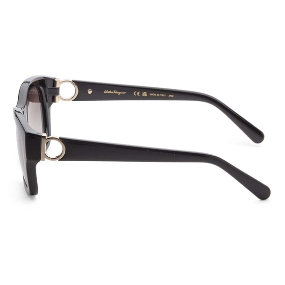 Salvatore Ferragamo‎ Women’s Black Rectangular Sunglasses SF1012S NEW!!!! ??️ main image 7